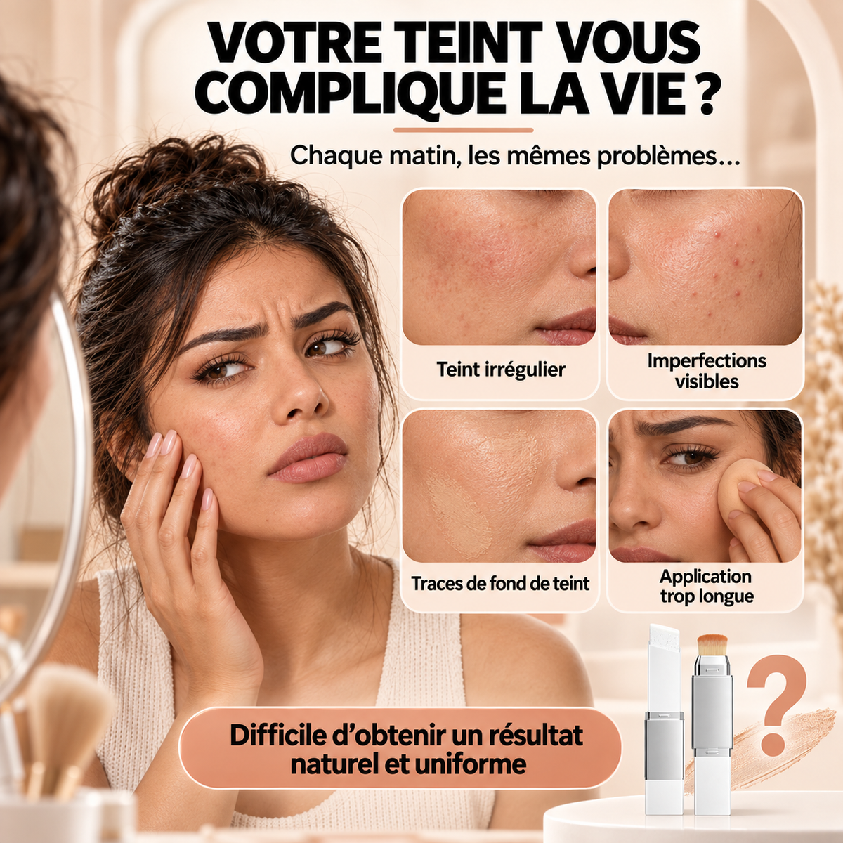 Perfect Skin Tone™ - Fond de teint adaptatif